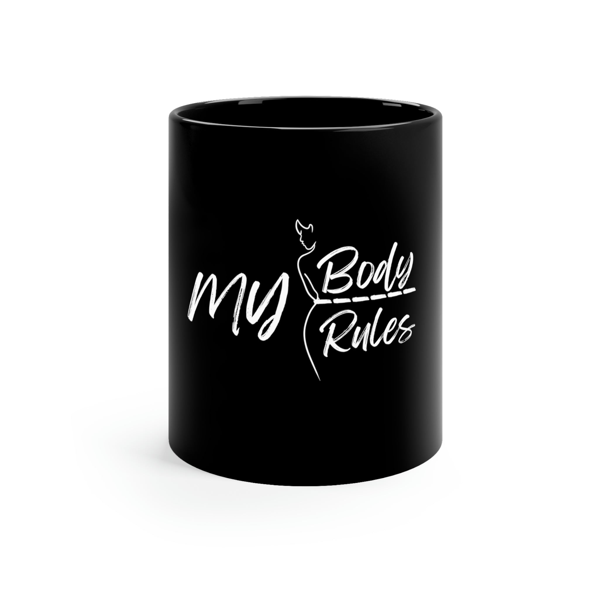 My Body, My Rules 11oz Black Mug