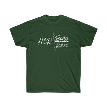 Her Body, Her Rules Short Sleeve Unisex T-shirt